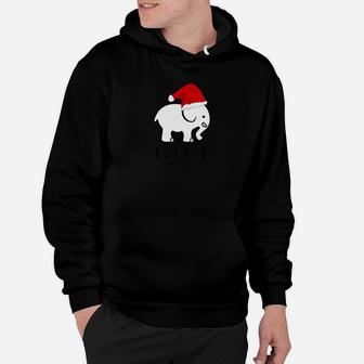 White Elephant Gift Christmas Hoodie - Seseable