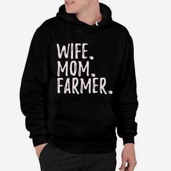 Wife Mom Farmer Hoodie - Seseable