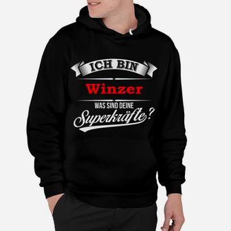 Winzer Weinbauer Weinleser Weinleserin Weingärtner1 Hoodie - Seseable