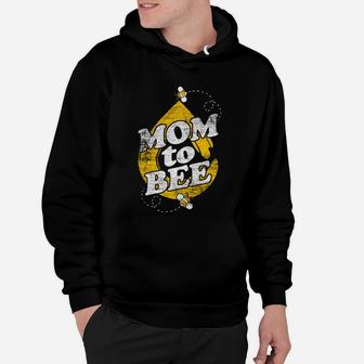 Womens Funny Mothers Day Mom To Bee Hoodie - Seseable