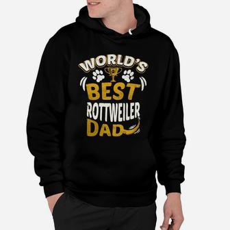 World's Best Rottweiler Dad Hoodie - Seseable