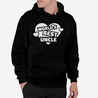 World's Best Uncle Hoodie - Seseable