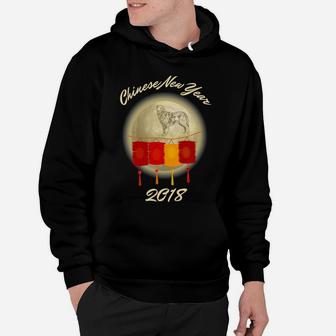 Year Of The Dog 2018 Golden Retriever Chinese New Year Hoodie - Seseable
