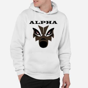 Alpha Wolf Hoodie - Seseable