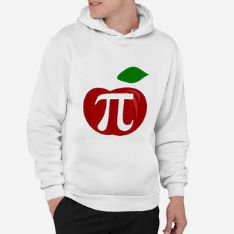 Apple Pie Lover Funny Pi Day Math Teacher Hoodie - Seseable