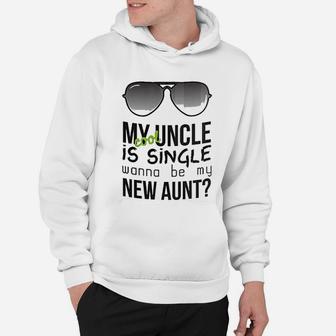 Aunt Uncle Mug Funny Nephew Niece Quote Engagement Couple Hoodie - Seseable
