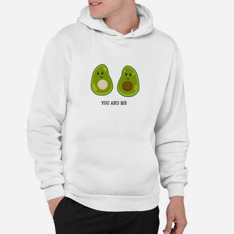 Avocado Liebe You And Me  Geschenk Idee Hoodie - Seseable