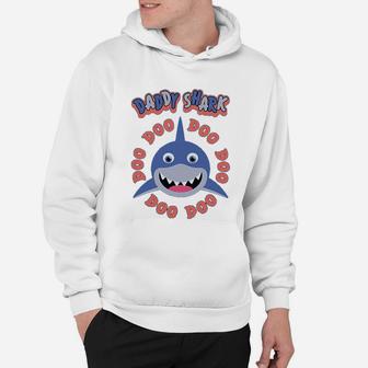 Baby Daddy Shark, best christmas gifts for dad Hoodie - Seseable