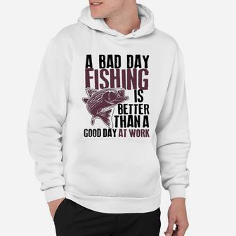 Bad Day Fishing Hoodie - Seseable