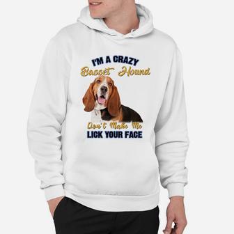 Basset Hound Lick Your Face Dog Lovers Hoodie - Seseable