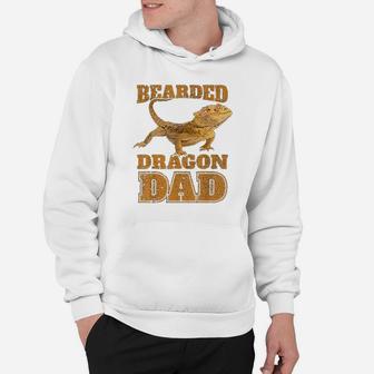 Bearded Dragon Dad Gift Bearded Dragon Papa Father Hoodie - Seseable