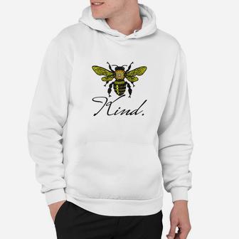 Bee Kind Conservation Kindness Anti Bullying Teacher Hoodie - Seseable