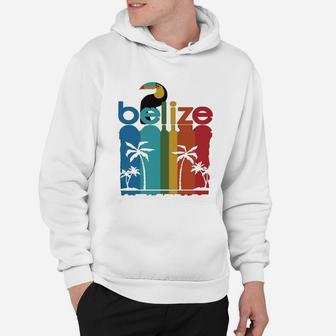 Belize Travel Poster T-shirt Travel Cruise Retro 70s 80s Hoodie - Seseable