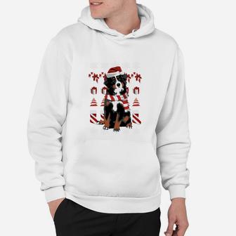 Berner Sennenhund Weihnachtspulli Hoodie - Seseable