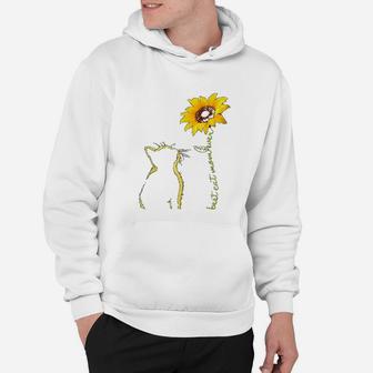 Best Cat Mom Ever Sunflower Mothers Day Gifts Hoodie - Seseable
