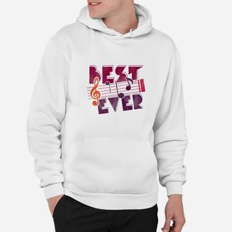 Best Dad Music Notes Cool Music Fathers Day Shirt Hoodie - Seseable