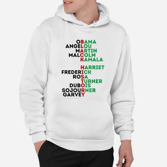 Black History Month 2021 Dream Like Leaders Melanin Hoodie - Seseable