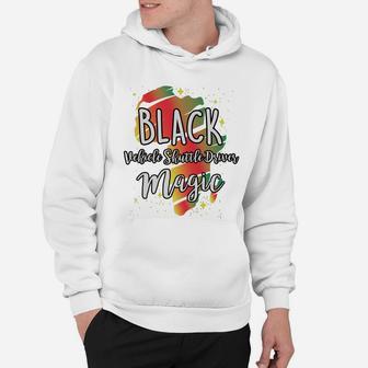 Black History Month Black Vehicle Shuttle Driver Magic Proud African Job Title Hoodie - Seseable