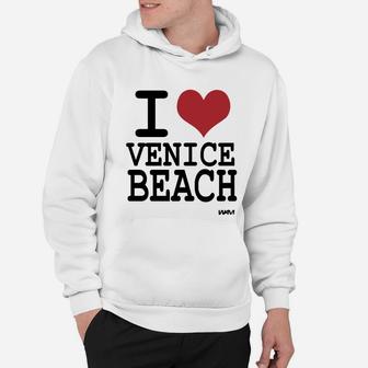 Black I Love Venice Beach By Wam Womens Tshirts Hoodie - Seseable