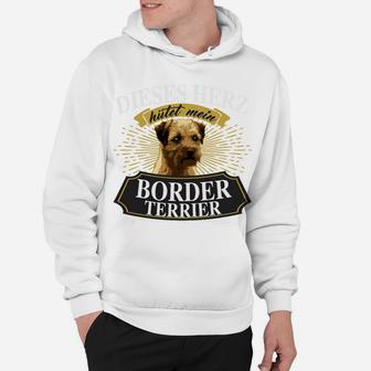 Border Terrier Liebhaber Hoodie: Dieser Kerl liebt seinen Hund - Seseable