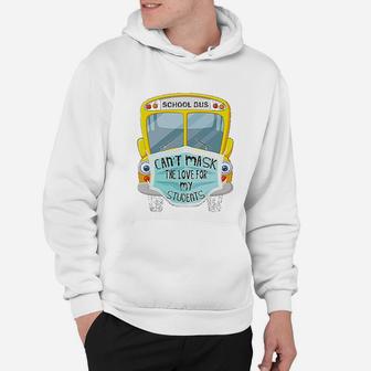 Bus Driver Cant The Love For Students Back To School Hoodie - Seseable