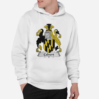Calvert Family Crest / Coat Of Arms British Family Crests Hoodie - Seseable