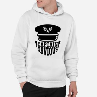 Captain Obvious T-shirts Hoodie - Seseable