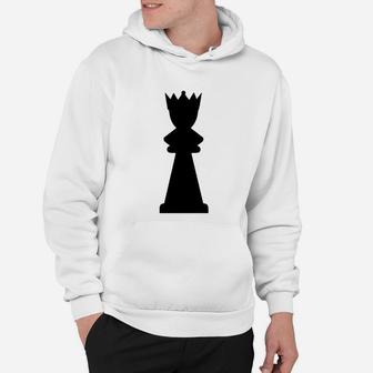 Chess Black Queen Hoodie - Seseable