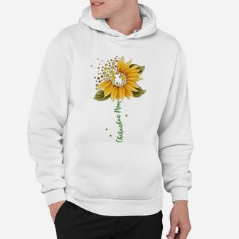 Chihuahua Mom Cool Sunflower Chihuahua Dog Lover Gifts Hoodie - Seseable