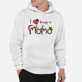 Christmas I Love Being A Momo Hoodie - Seseable
