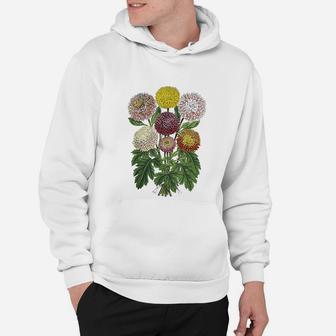 Chrysanthemum Botanical Flower birthday Hoodie - Seseable