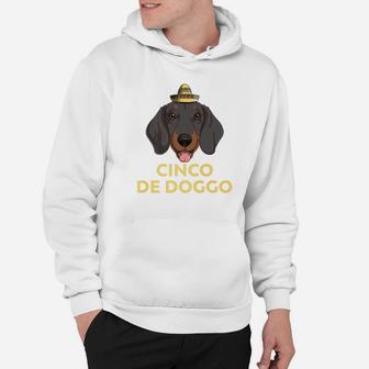 Cinco De Doggo Dachshund Dog Cinco De Mayo Mexican Hoodie - Seseable