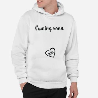 Coming Soon 2021 Mom To Be Reveal New Mom Announcement Hoodie - Seseable