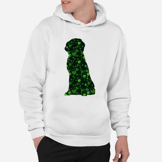 Cute Shamrock Golden Retriever Mom Dad Gift St Patricks Day Awesome Dog Lovers Gift Hoodie - Seseable