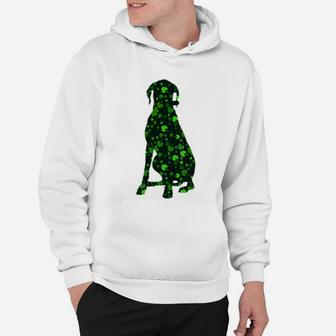 Cute Shamrock Great Dane Mom Dad Gift St Patricks Day Awesome Dog Lovers Gift Hoodie - Seseable