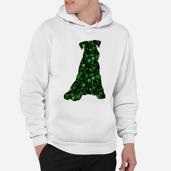 Cute Shamrock Miniature Schnauzer Mom Dad Gift St Patricks Day Awesome Dog Lovers Gift Hoodie - Seseable