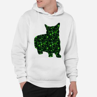 Cute Shamrock Munchkin Mom Dad Gift St Patricks Day Awesome Cat Lovers Gift Hoodie - Seseable