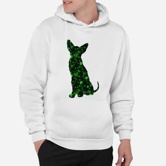 Cute Shamrock Oriental Shorthair Mom Dad Gift St Patricks Day Awesome Cat Lovers Gift Hoodie - Seseable
