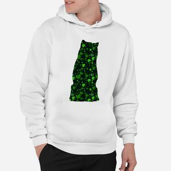 Cute Shamrock Samoyed Mom Dad Gift St Patricks Day Awesome Dog Lovers Gift Hoodie - Seseable