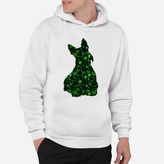 Cute Shamrock Scottish Terrier Mom Dad Gift St Patricks Day Awesome Dog Lovers Gift Hoodie - Seseable