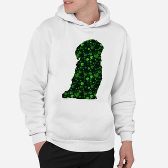 Cute Shamrock Shih Tzu Mom Dad Gift St Patricks Day Awesome Dog Lovers Gift Hoodie - Seseable