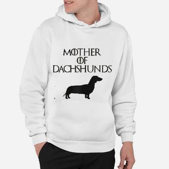 Cute Unique Black Mother Of Dachshunds Hoodie - Seseable
