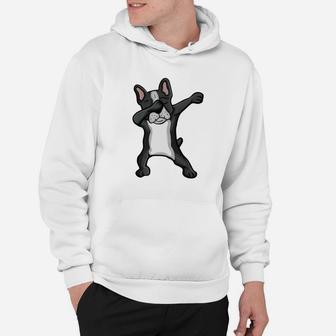 Dabbing French Bulldog Funny Hip Hop Dab Pose Gifts Hoodie - Seseable