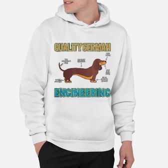 Dachshund German Engineering Dog Animal Lover Hoodie - Seseable