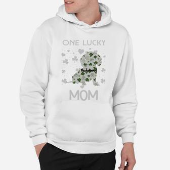 Dachshund One Lucky Mama St Patrick Day Dog Mom Great Gift Hoodie - Seseable