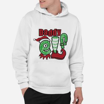 Daddy Elf Christmas For Dad Hoodie - Seseable