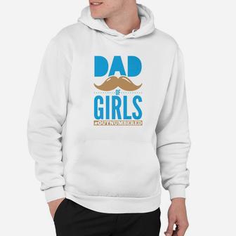 Daddy Life Shirts Dad Of Girls S Father Christmas Gifts Hoodie - Seseable