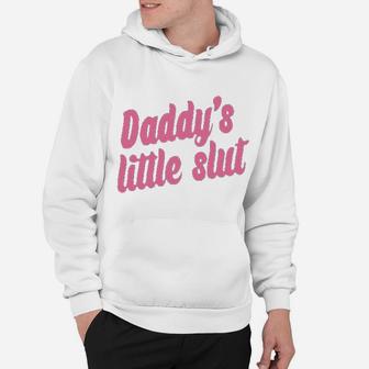 Daddys Little Slat Daddys Hoodie - Seseable