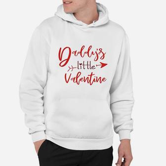 Daddys Little Valentine, best christmas gifts for dad Hoodie - Seseable