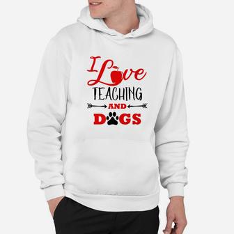 Dog Mom Dad Teacher Funny Gift End Of Year Present Hoodie - Seseable